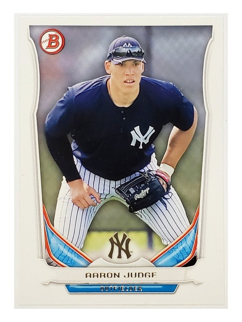 AARON JUDGE ROOKIE 2014 BOWMAN DRAFT TOP PROSPECTS #TP-39 YANKEES, MVP